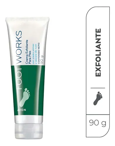 Crema Exfoliante Nocturna Para Pies Avon Foot Works 80g
