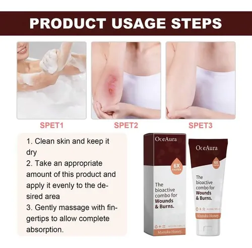 Hy./ La Crema Reparadora De Piel Oceaura Alivia El