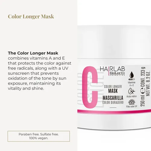 Mascarilla Salerm Para Cabellos Teñidos Y Decolorados