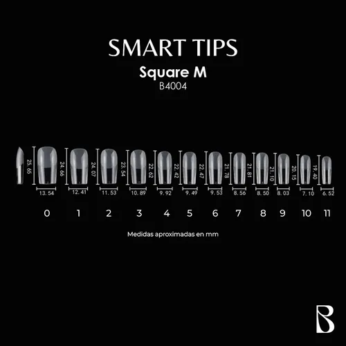 Bompassy Smart Tips Soft Nail Gel Tips 600u