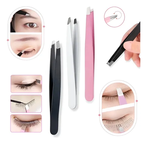 Pincita De Depilar Acero Inoxidable Cejas Profesional Pinza