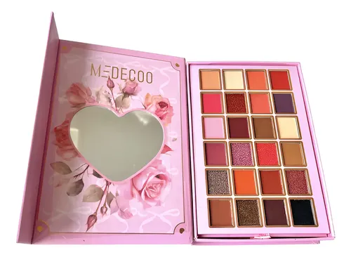 Kit Maquillaje Paleta Libro Original Medecoo Glow On