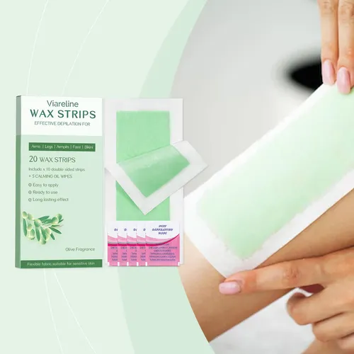 Bandas De Cera Para Depilación Facial Y Corporal