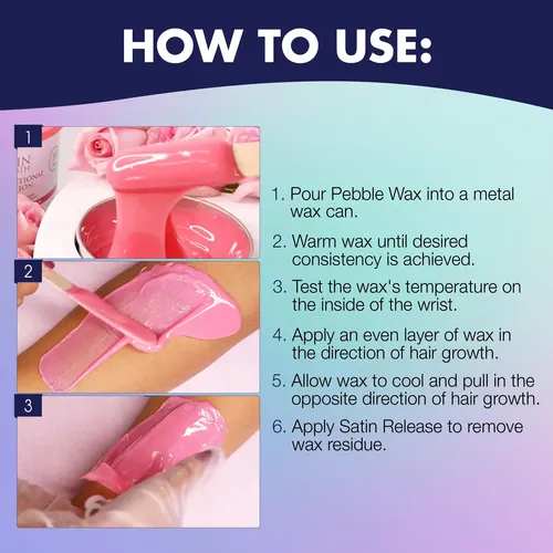Hard Wax Satin Smooth Ruby Rose 414 Ml Para Pieles Sensibles