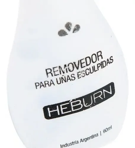 Removedor De Acrilico Heburn Uñas Esculpidas X 60ml