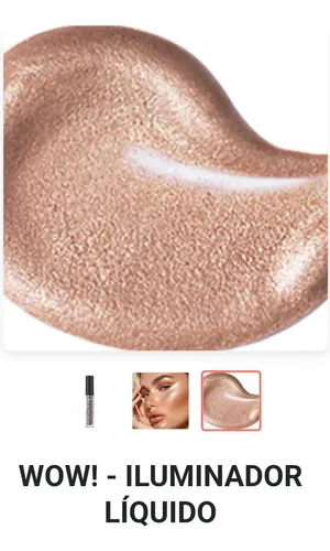 Iluminador Liquido Facial Amodil Golden/bronze/rosa Gold