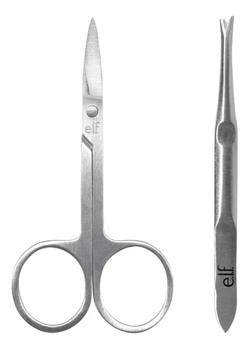 Kit Para Cejas E.l.f. On Point Con Tijeras Y Pinzas Vegano