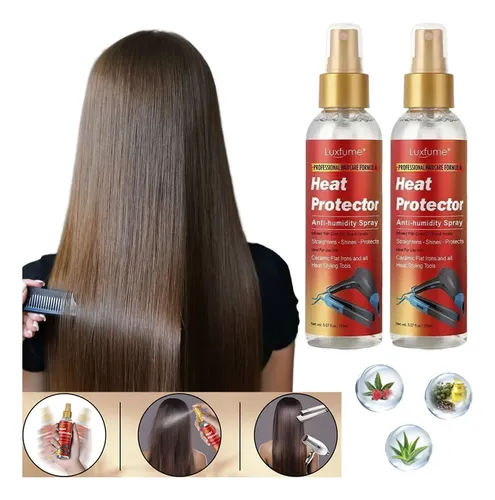 Spray Protector Térmico Calor Queratina Aloe Cabello Suave