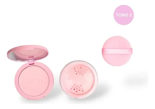 Compacto 2 En 1 Mely Polvo Translucido Y Polvo Compacto