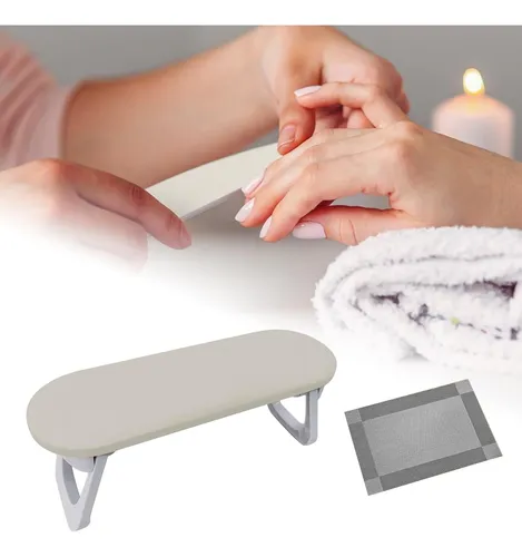 Almohada De Mano Plegable Para Uñas, Cafés De Esquina