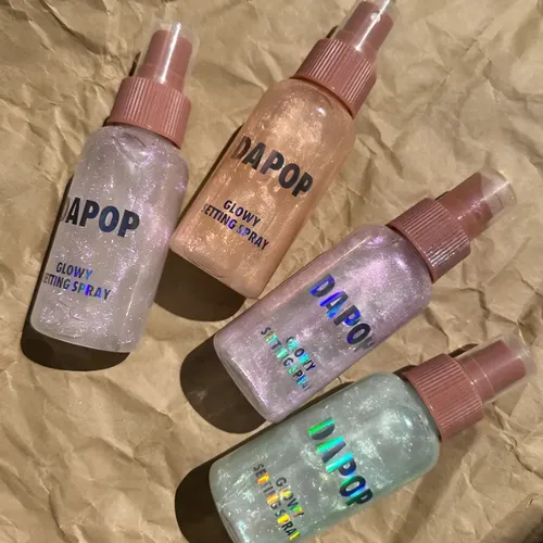 Fijador Con Brillo Glowy Setting Spray Dapop Tono 03