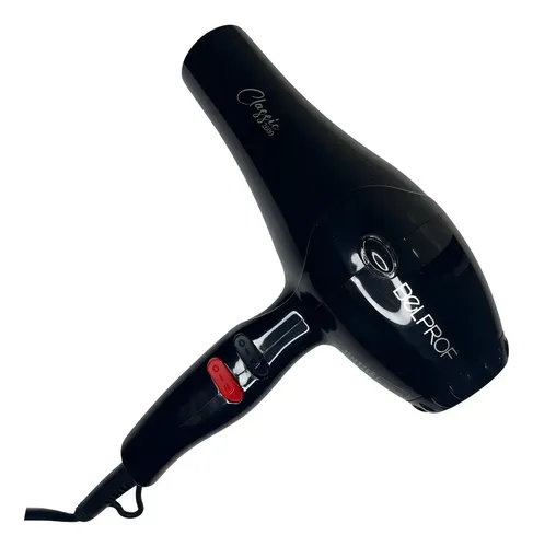 Secador de Cabello Belprof Classic 2600 1600W Negro 2 Boquillas