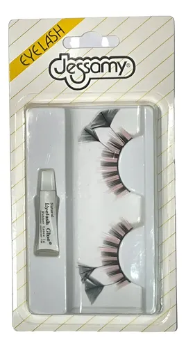 Pestañas Postizas Con Plumas Fantasía P135