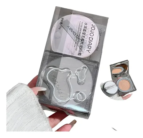 Base Maquillaje Bb Cream Cushion Jojo Diary Blanco Marfil