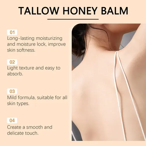 Bálsamo Facial Y Corporal Con Sebo Y Miel D