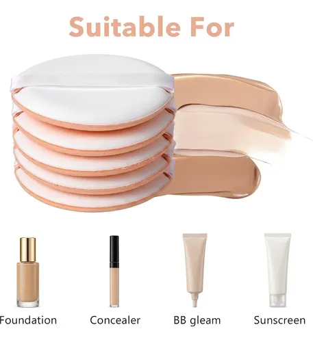 Conjunto De Esponjas De Maquillaje Matwsec 5 Piezas Para