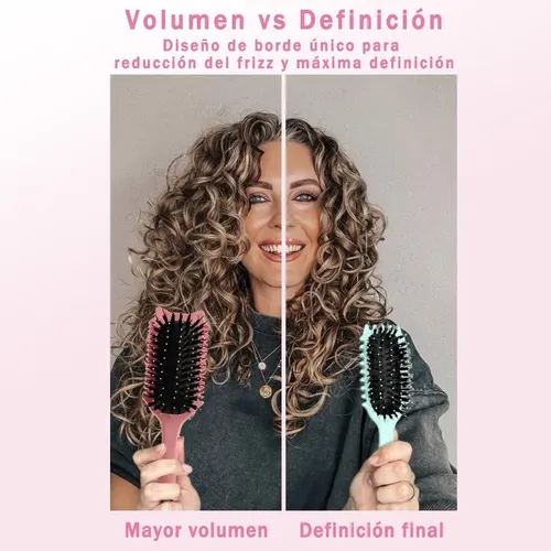 Para Bounce Curl Brush, Define El Estilo Rizado Con Un Peine