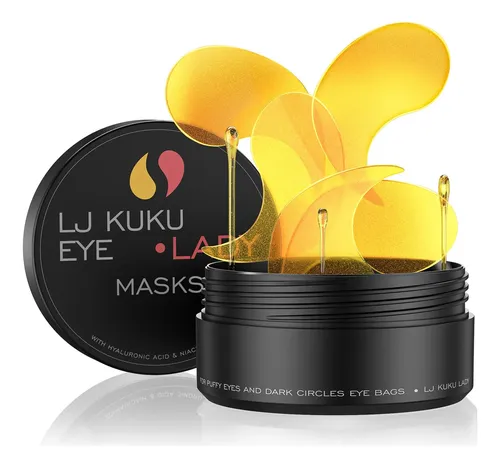 Lj Kuku Lady Parches Ojeras Hidrogel Oro 60 Unidades