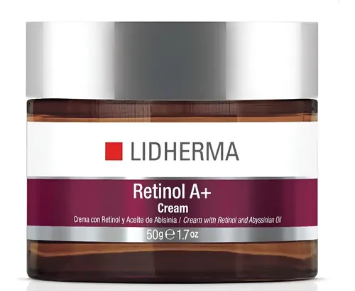 Retinol A+ Cream Con Aceite De Abisinia Piel Tersa Lidherma