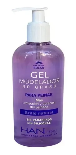Han Gel Modelador No Graso Para Rulos Sin Parabenos 375ml