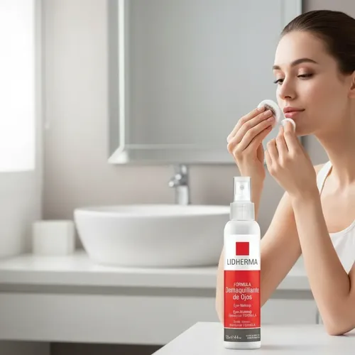 Lidherma Desmaquillante De Ojos Removedor Maquillaje 125ml