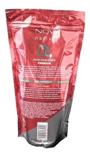 Polvo Decolorante Premium Nov Native Lurex Blanco X 690 Grs