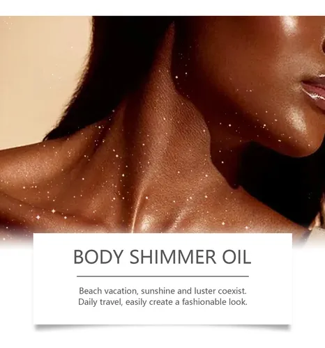 Aceite Eelhoe Body Gold-copper Shimmer, Para Contorno Facial