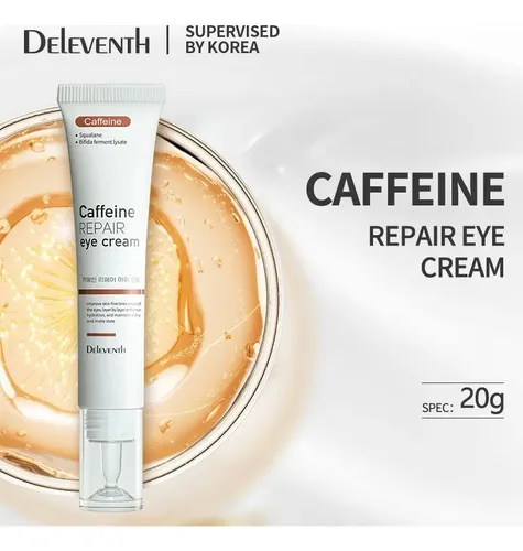 Crema Contorno De Ojos Cafeína Antiedad Bolsas Ojeras