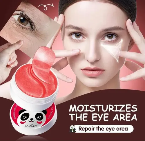 Parches Para Ojeras Colágeno Antiojeras Manzana Sadoer Caja