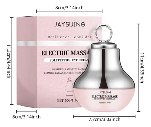 Crema Contorno De Ojos Jaysuing Masaje Eléctrico 5 Todo Tipo De Piel Día/noche