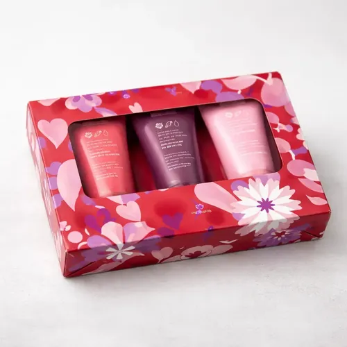 Kit Natura Tododia Cremas Hidratantes Ciruela y flor de vainilla Cereza y Avellana Frambuesa Y Pimienta Roja x3 100ml c/u