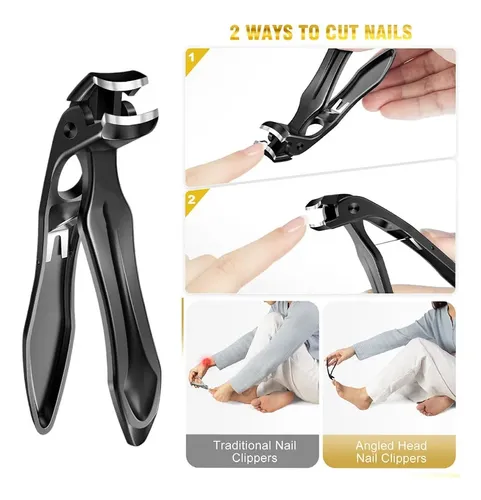 Codo, Tijeras Para Uñas, Alicates Anchos, Cortauñas Black