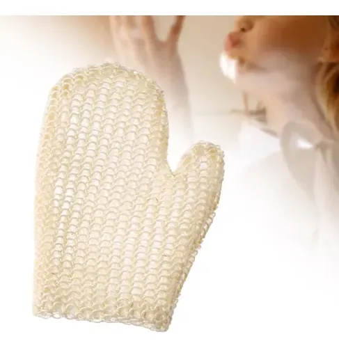 Manopla Guante Exfoliante Limpieza Sisal Rostro Corporal