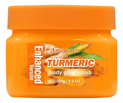 ; El Exfoliante Corporal Suave Con Cúrcuma Unifica El Tono De La