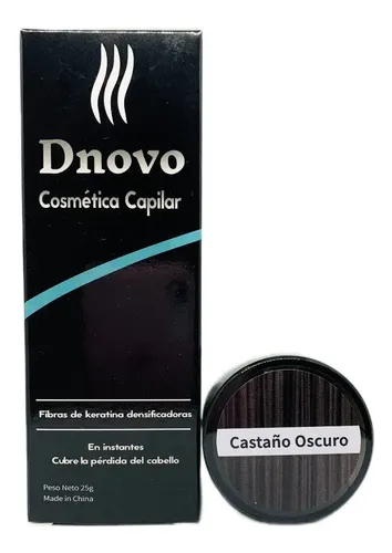 Combo Fibras De Keratina Dnovo + Aplicador Dnovo
