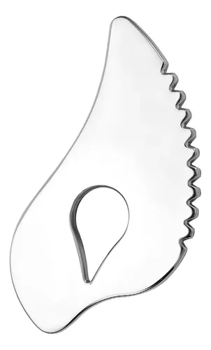 Gua Sha Grande Facial Y Corporal Rosa Para Drenaje Linfátic