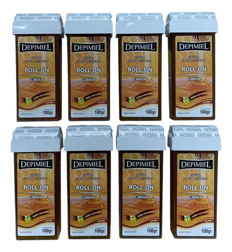 Cera Roll On Depimiel Descartable X24 Unidades A Elección