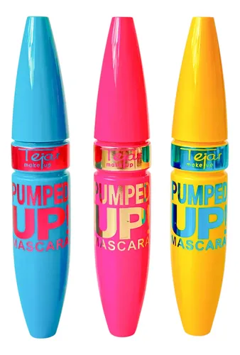 Mascara De Pestañas Negra Pumped Up De Tejar Maquillaje
