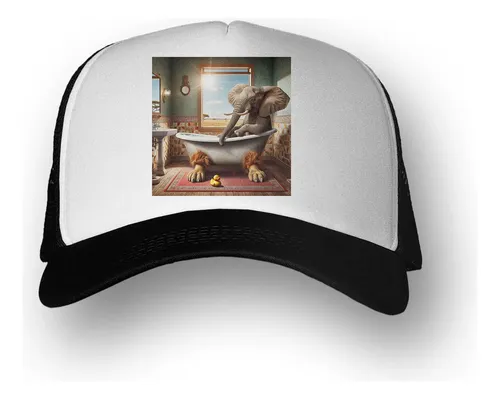 Gorra  Elefante Bañera Simpatico Relax Baño