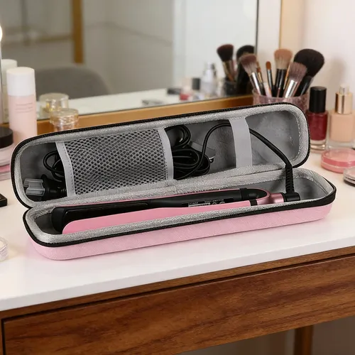Estuche Rígido Para Plancha De Pelo, Bolsa De Transporte De
