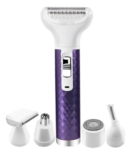 Mini Depiladora Eléctrica Inalámbrica Lady Shaver 5 En 1