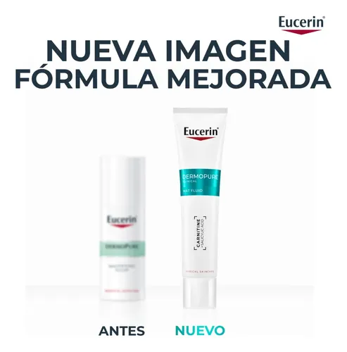 Dermopure Clinical Eucerin Fluido Matificante X40ml Grasa Día/noche