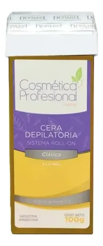 Cera Depilatoria Roll-on Clásica Cosmética Profesional 100g