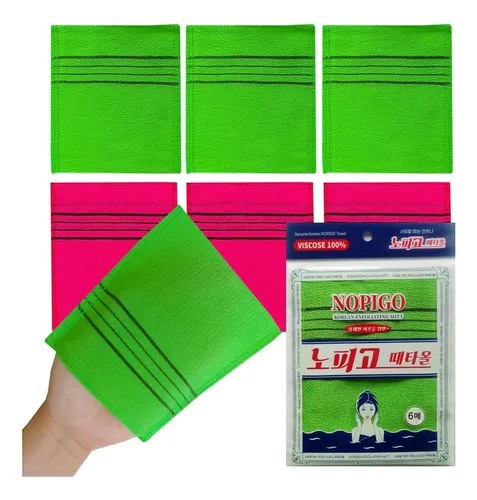 Guante Exfoliante Coreano Nopigo 6.5×5.5 Pulgadas