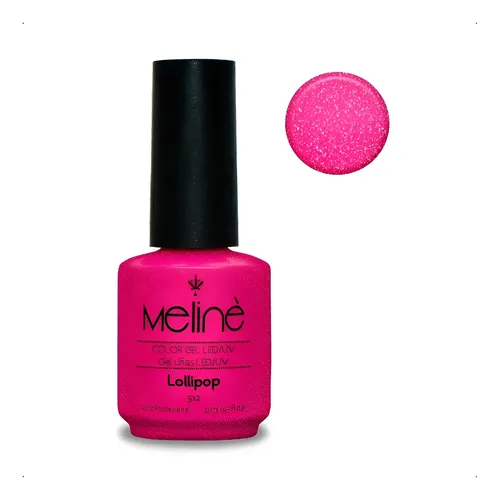 Meline Esmalte Semipermanente Gel Led/uv 512 Lollipop