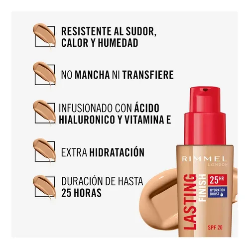 Rimmel Lasting Finish Lasting finish foundation 25 Horas