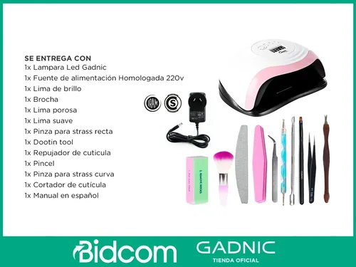 Cabina Led Uv Gadnic 120w Sensor Inteligente Temporizador