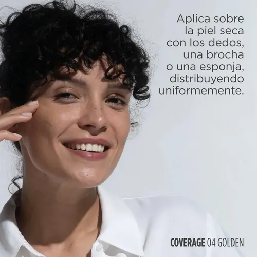 Base De Maquillaje Coverage SPF 50+ 4.0 Golden30ml Isdin