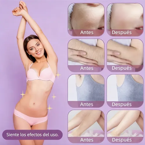 Xi Depiladora Para Mujer De Bikini Electrica Doble Cabeza