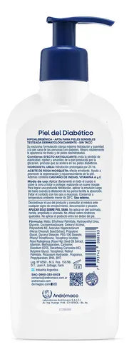 Emulsión Dermaglós Corporal piel del diabético x 300ml